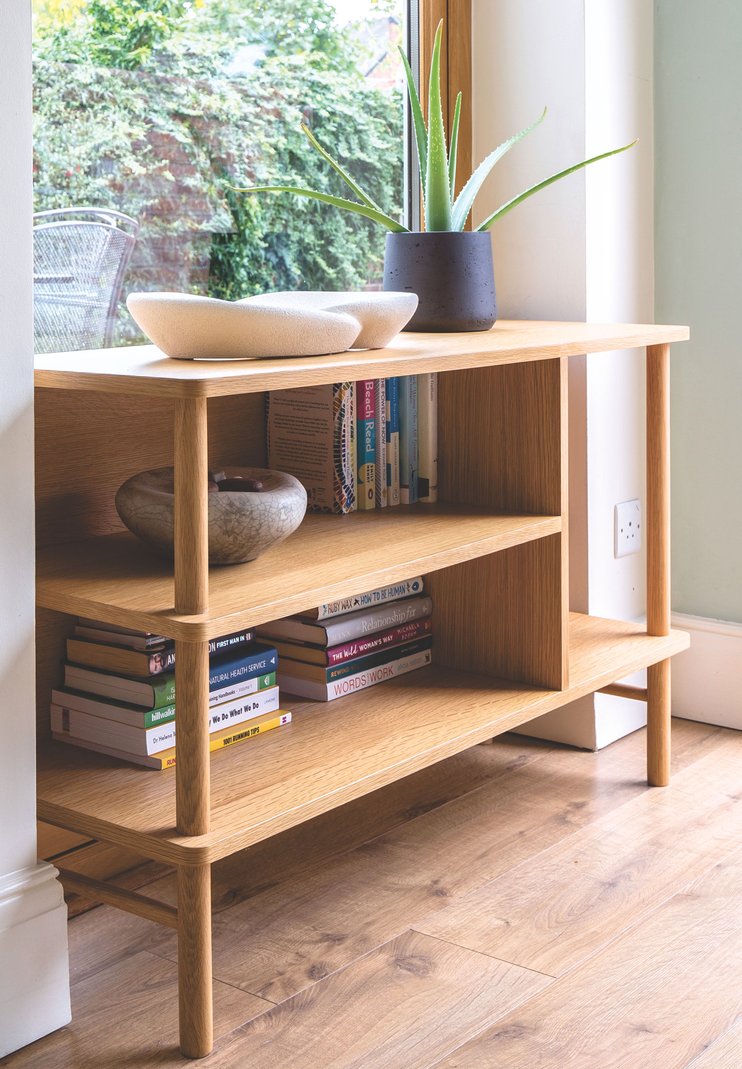 Oak bookcase