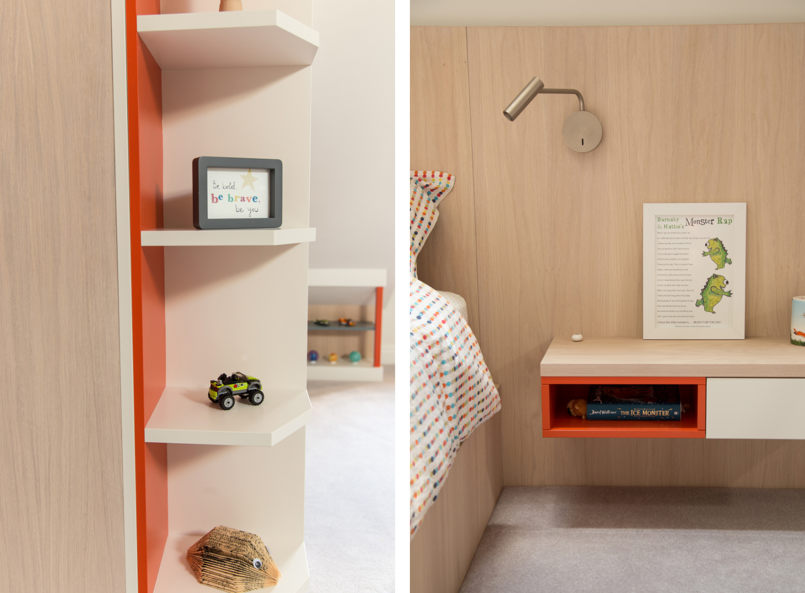 Kids Paradise bedroom pair | Bolthole Design